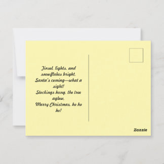 メリークリスマス ポストカード