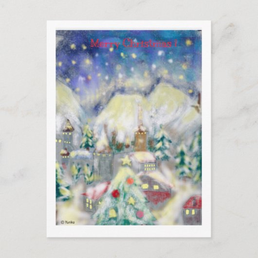 メリークリスマス! ポストカード (正面)