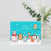 メリークリスマス ポストカード (スタンド正面)