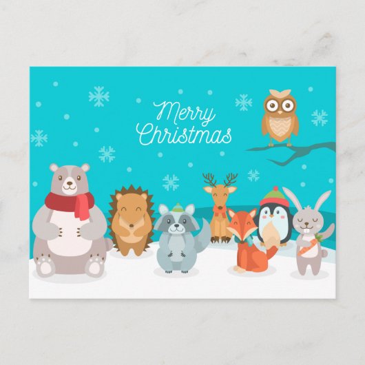 メリークリスマス ポストカード (正面)