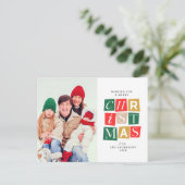 メリークリスマス ポストカード (スタンド正面)