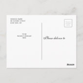 メリークリスマス ポストカード (裏面)