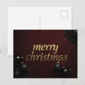 メリークリスマス ポストカード (正面/裏面)