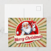 メリークリスマス ポストカード (正面/裏面)