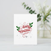 メリークリスマス ポストカード (スタンド正面)