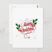 メリークリスマス ポストカード (正面/裏面)