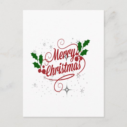 メリークリスマス ポストカード (正面)