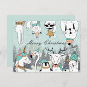 メリークリスマス ポストカード (正面/裏面)