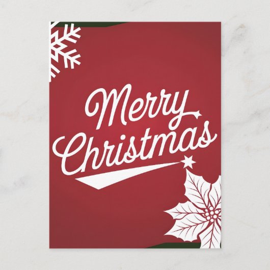 メリークリスマス ポストカード (正面)