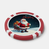メリークリスマス ポーカーチップ (シングル)