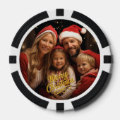 メリークリスマス ポーカーチップ (正面)