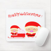 メリークリスマス マウスパッド (マウス)