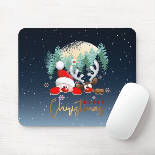 メリークリスマス | マウスパッド (マウス)