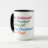 メリークリスマス マグカップ (正面左)