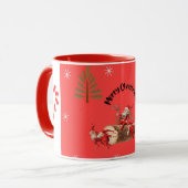 メリークリスマス マグカップ (正面左)