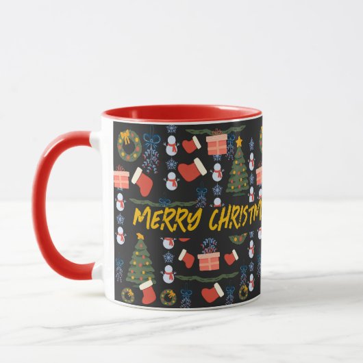 メリークリスマス マグカップ (左)