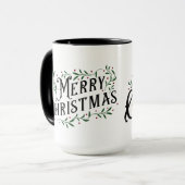 メリークリスマス マグカップ (正面左)