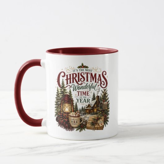 メリークリスマス マグカップ (左)