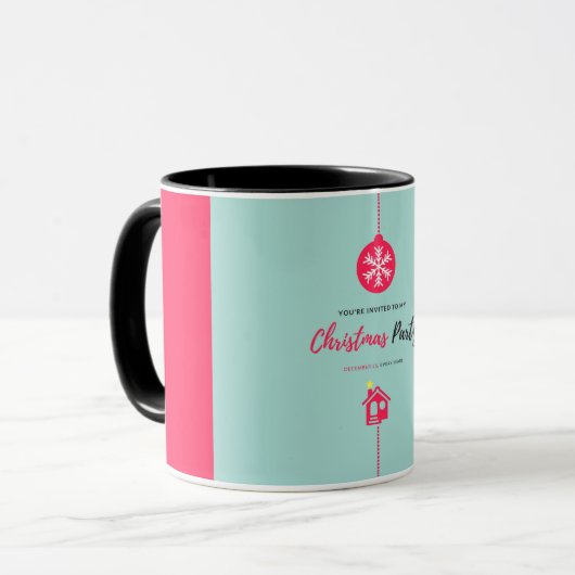 メリークリスマス マグカップ (正面左)