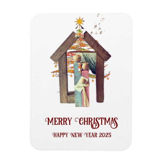 メリークリスマス！ マグネット (縦)