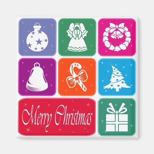 メリークリスマス マグネット (正面)