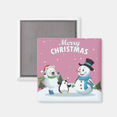 メリークリスマス マグネット (正面/裏面)