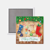 メリークリスマス マグネット (正面/裏面)