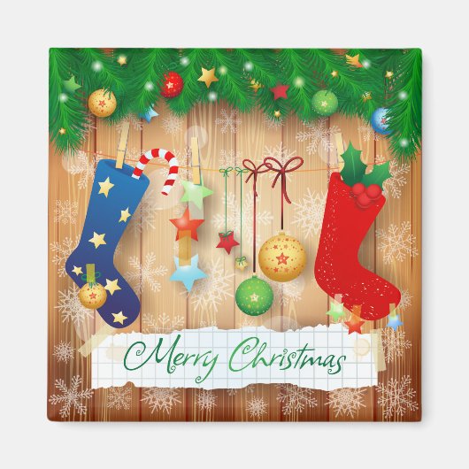 メリークリスマス マグネット (正面)