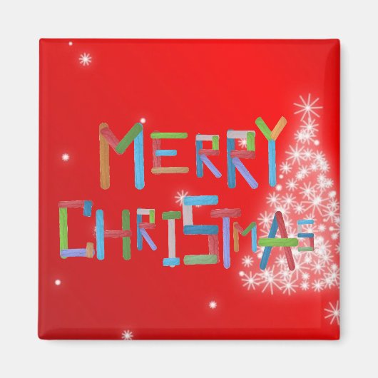 メリークリスマス マグネット (正面)