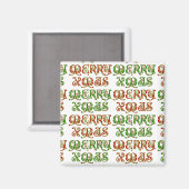 メリークリスマス マグネット (正面/裏面)