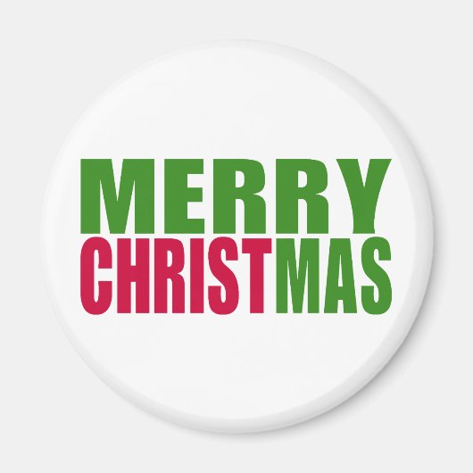 メリークリスマス マグネット (正面)