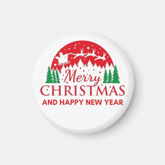 メリークリスマス マグネット (正面)
