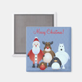 メリークリスマス マグネット (正面/裏面)