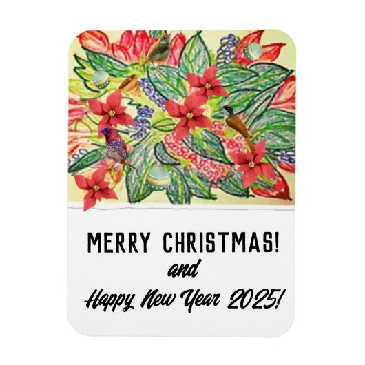 メリークリスマス! マグネット (縦)