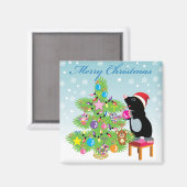 メリークリスマス マグネット (正面/裏面)