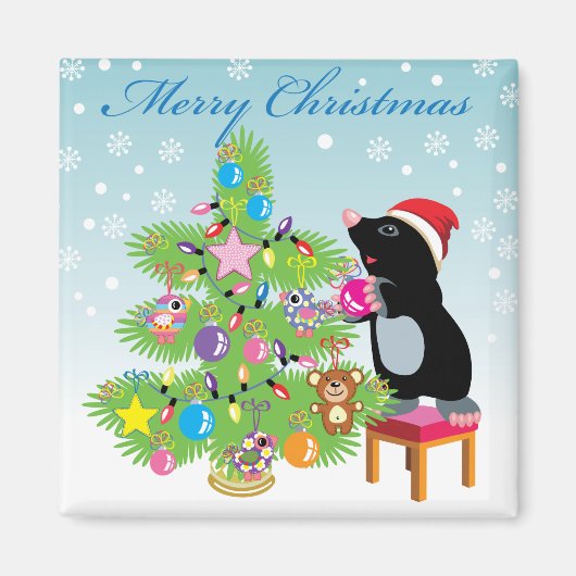 メリークリスマス マグネット (正面)