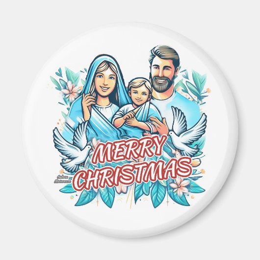 メリークリスマス マグネット (正面)