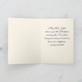 メリークリスマス.マドンナと子供のファインアート シーズンカード (内部)