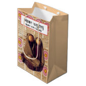 メリークリスマス！ ミディアムペーパーバッグ (正面アングル)