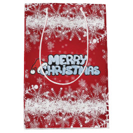 メリークリスマス ミディアムペーパーバッグ
