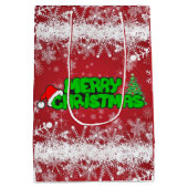 メリークリスマス ミディアムペーパーバッグ (裏面)