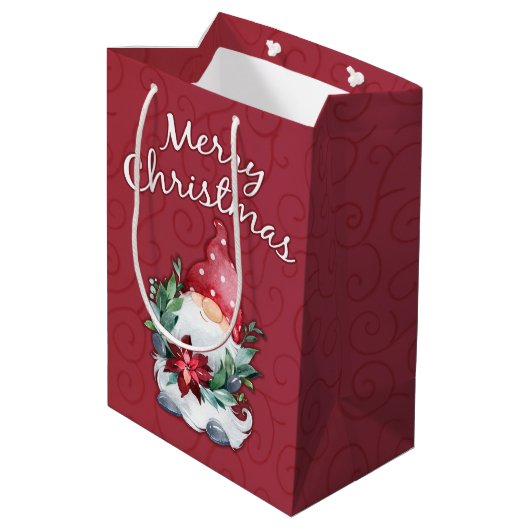 メリークリスマス ミディアムペーパーバッグ (裏面アングル)