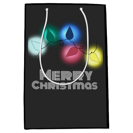 メリークリスマス ミディアムペーパーバッグ (正面)