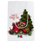 メリークリスマス ミディアムペーパーバッグ (裏面)