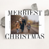 メリークリスマス – ミニマモダンリスト シーズンカード