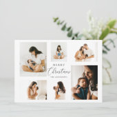 メリークリスマス | ミニマルモダン数々の写真 シーズンカード (スタンド正面)