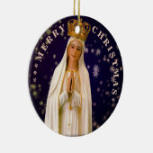 メリークリスマス|メアリーヴァージン|セラミックオーナメント セラミックオーナメント (右)
