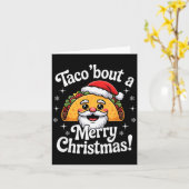 メリークリスマス メキシコ サン Tacos カード (黄色い花)
