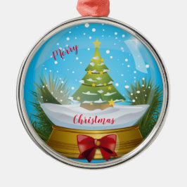 メリークリスマス メタルオーナメント