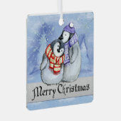 メリークリスマス メタルオーナメント (正面右)
